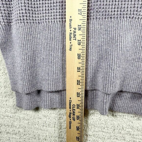 Everlane Heathered Lavender Cashmere Split Side Sweater - US Women’s S - Picture 9 of 10